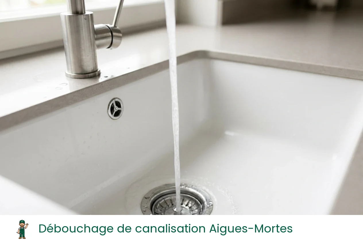 Débouchage de canalisation à Aigues-Mortes