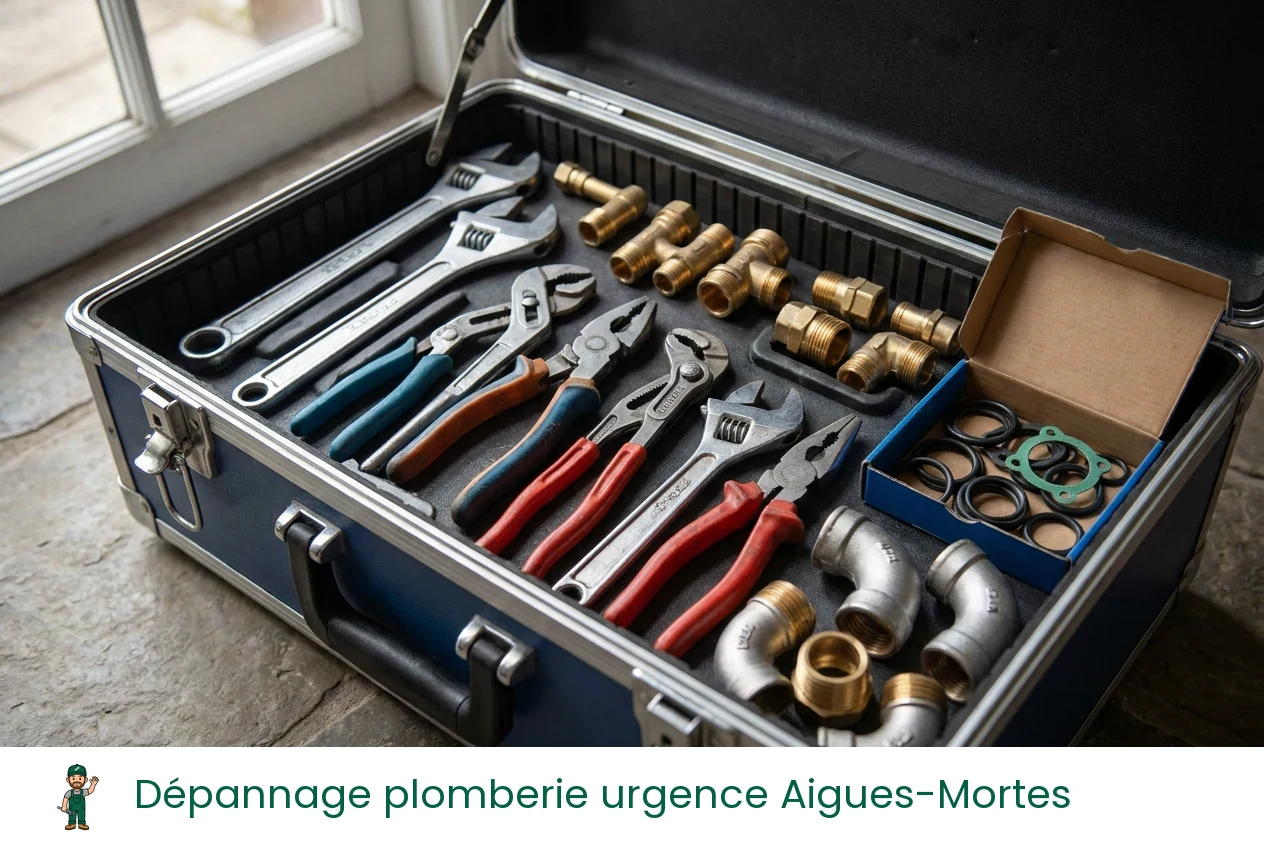 Dépannage plomberie urgence à Aigues-Mortes