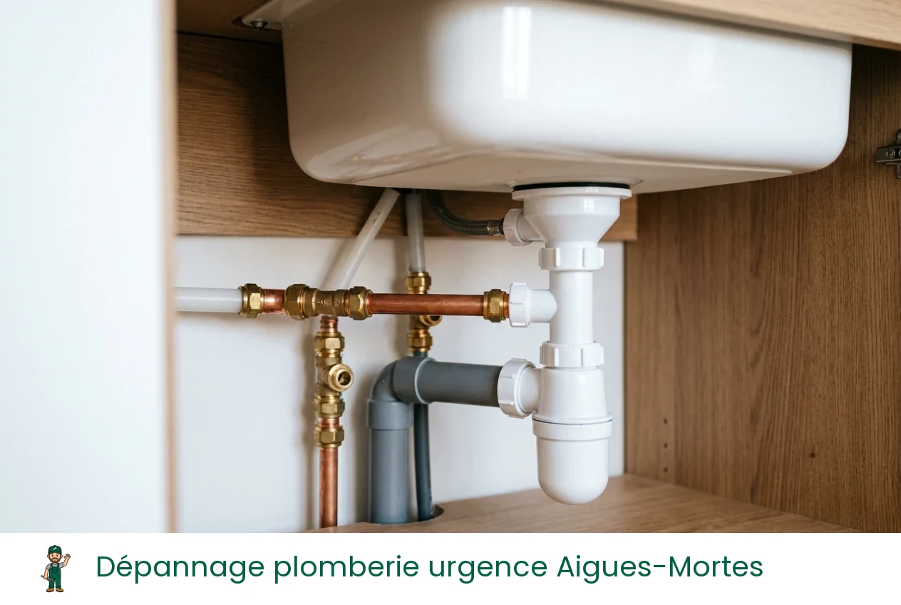 Dépannage plomberie urgence à Aigues-Mortes