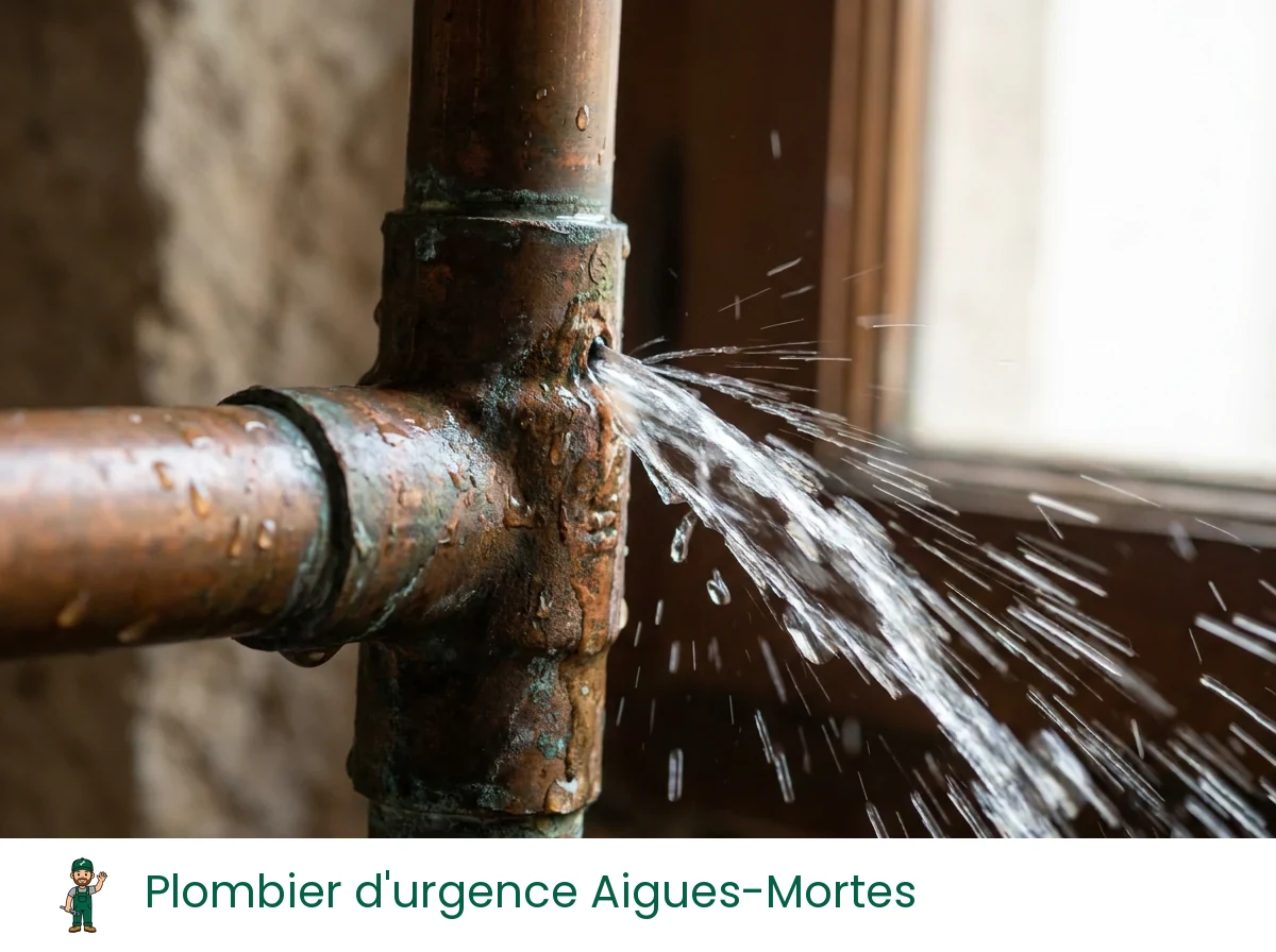 Plombier d'urgence à Aigues-Mortes