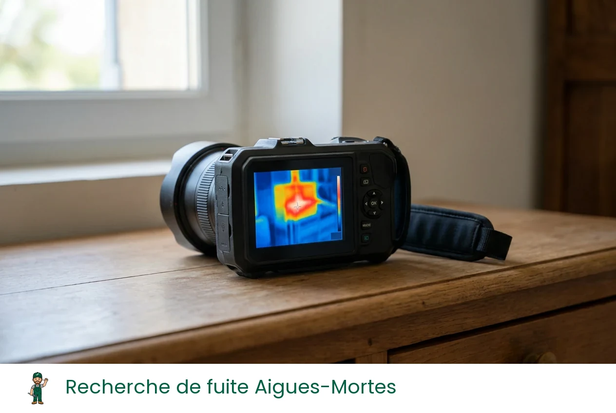 Recherche de fuite à Aigues-Mortes