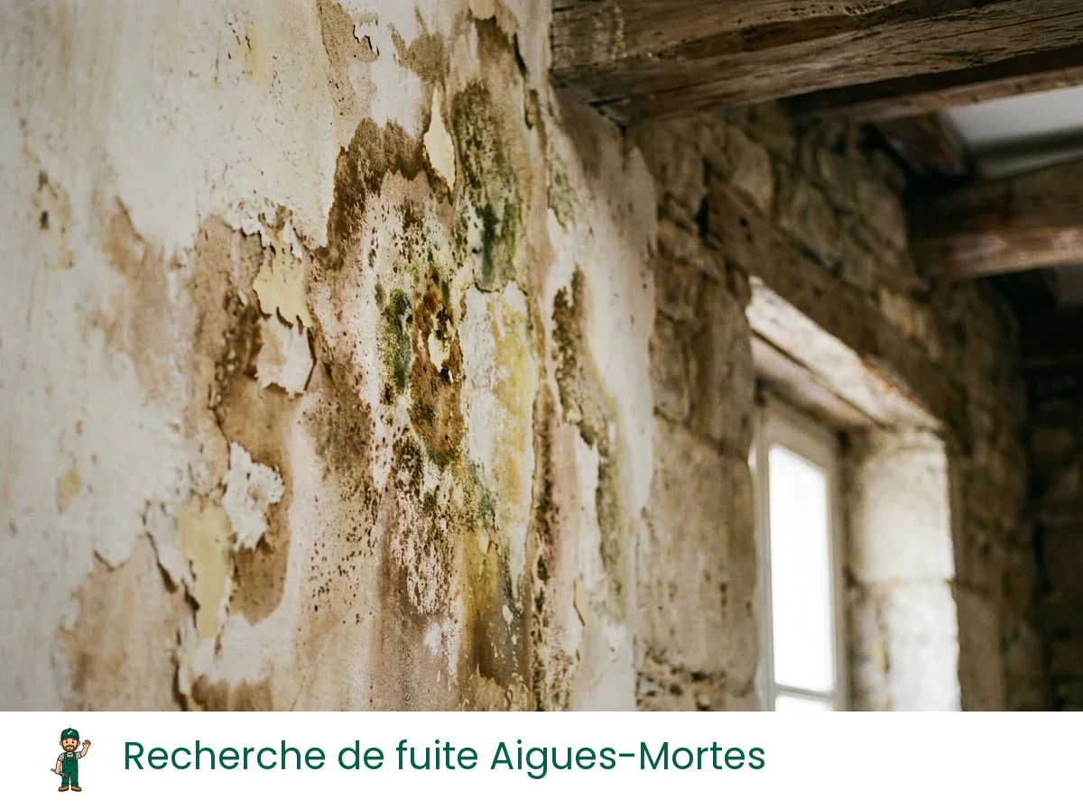 Recherche de fuite à Aigues-Mortes