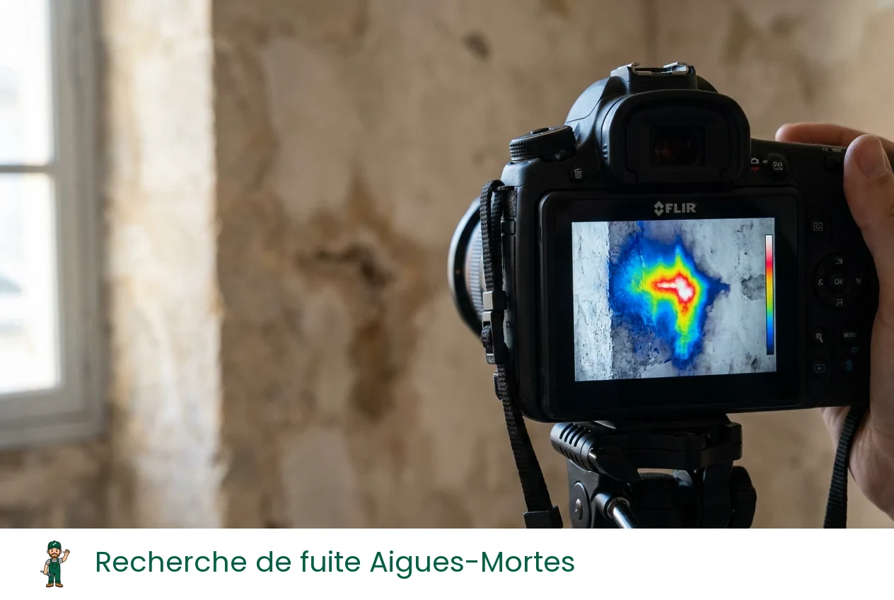 Recherche de fuite à Aigues-Mortes