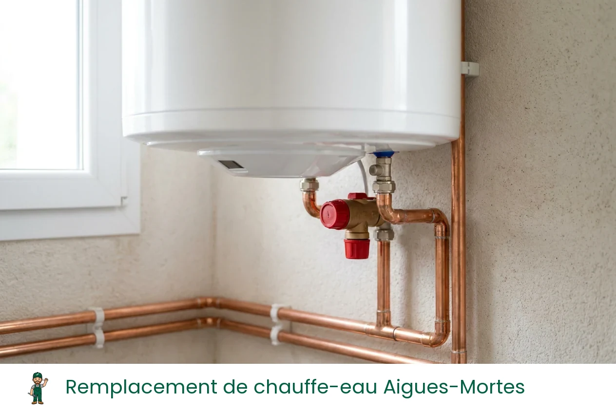 Remplacement de chauffe-eau à Aigues-Mortes