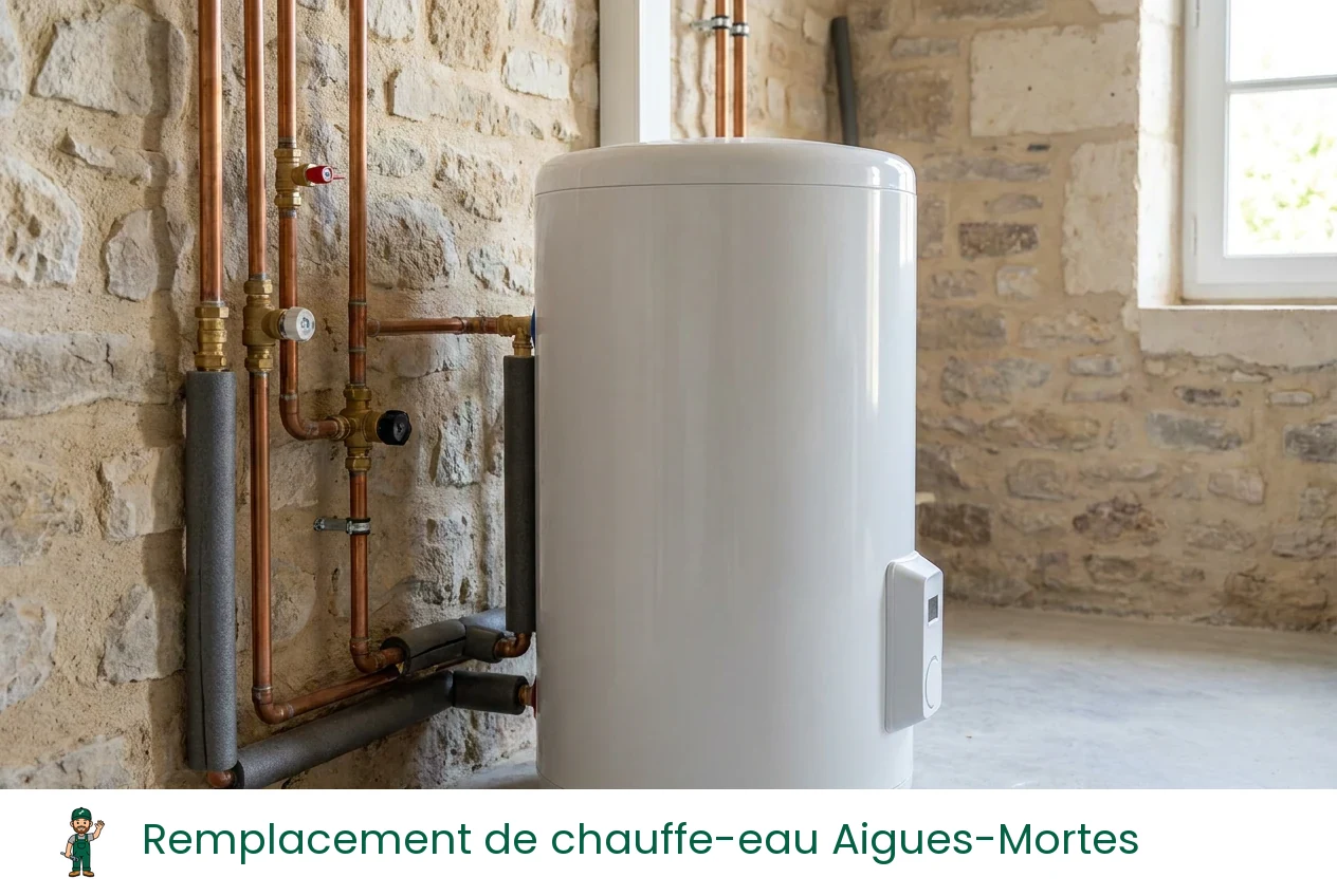 Remplacement de chauffe-eau à Aigues-Mortes