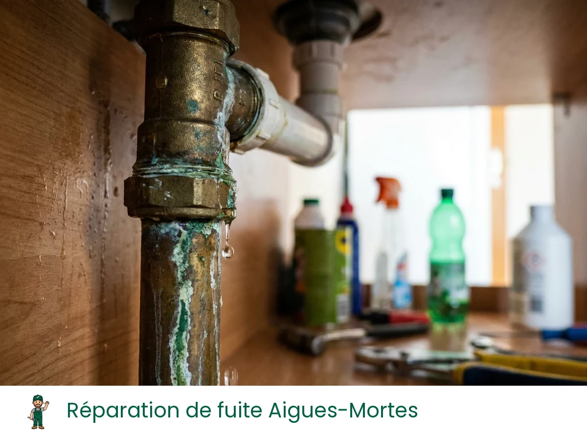 Réparation de fuite à Aigues-Mortes