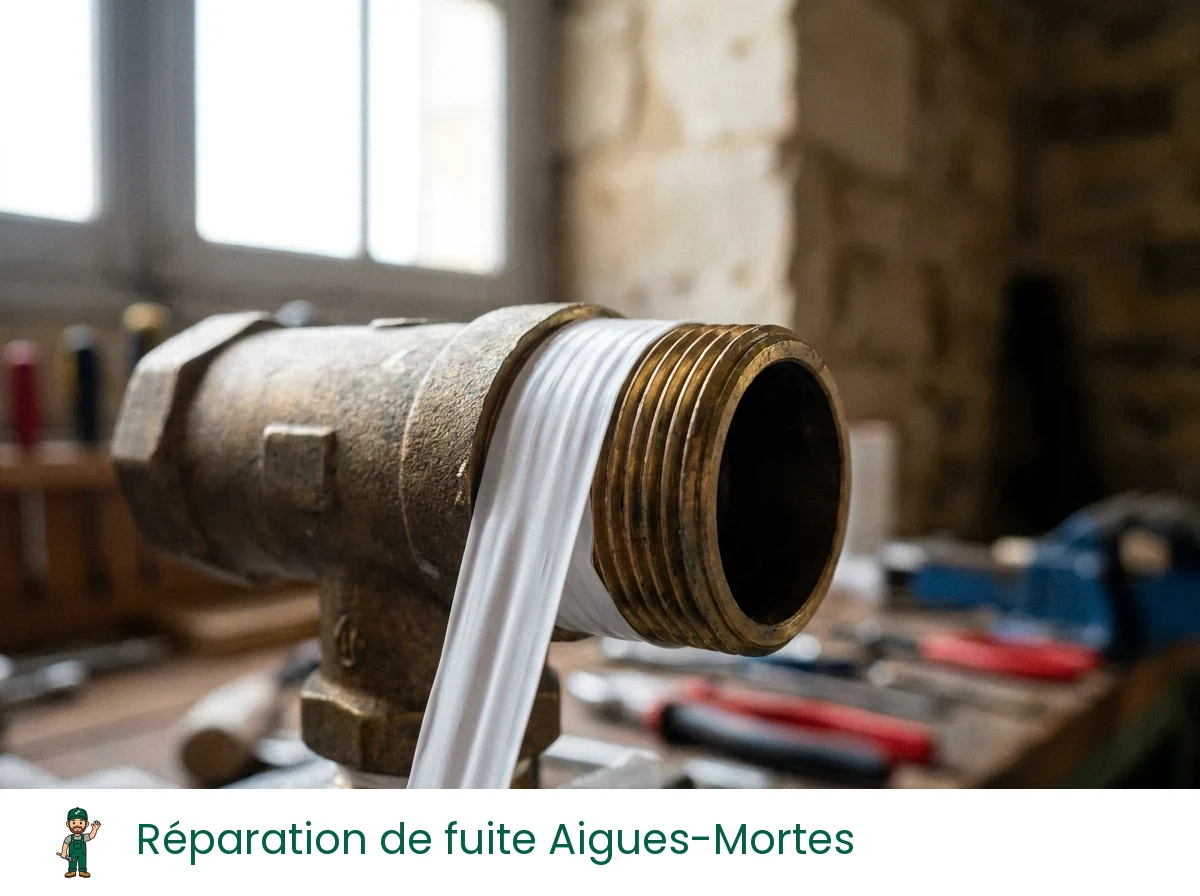 Réparation de fuite à Aigues-Mortes